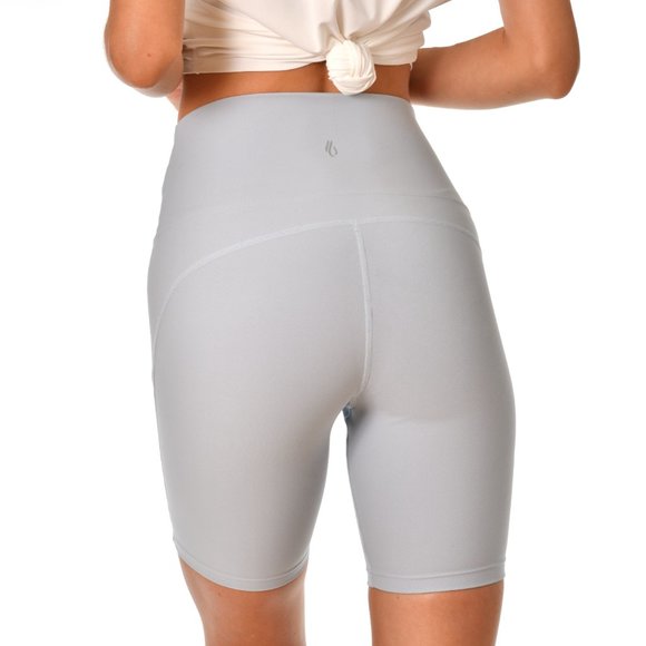 Eljika High-Waist Tights Women's Workout Yoga Shorts - Picture 9 of 10